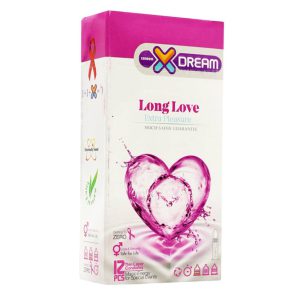کاندوم ایکس دریم مدل Long Love بسته 12 عددی